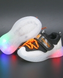 Kids Casual Glowing Flashing Shoes Boys Girls Fashion Spring Flats Designer Children Luminous Glowing Sneakers Led Light