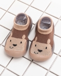 2022 Hot Babys Socks Shoes Rubber Sole 0 3y Infant Anti Slip Floor Socks Home Wear Toddler Learning To Walk Shoes