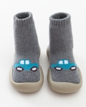 Uni Baby Winter Socks Shoes Children Non Slip Floor Socks Kids Toddler Shoes Baby Girl Boy Soft Rubber Sole First Walker