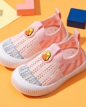 Baby Cloth Shoes Spring And Autumn Kindergarten Indoor Shoes Breathable Mesh Flying Woven Shoes Childrens Canvas Shoes