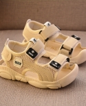 2022 Boys Soft Soles Beach Shoes Male Baby Baotou Anti Kick Childrens Sandals Princepard Summer Sandals  Summer Childre