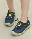 2022 New Childrens Shoes Sports Shoes Mesh Outdoor Childrens Shoes Kids Shoes Breathable Childrens Hiking Shoes