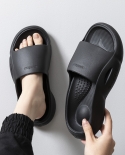 2022 New Solid Sandals Men Fashion Outdoors Thick Massage Non Slip Sole Bathroom Casual Beach Home Slipper Summer Man Fl