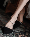 Women Wedding Shoes On Thin Heels Pointed Toe Women Pumps Elegant Party Shoes Crystal Nightclub Pump Sandals For Spring 