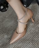 أحذية زفاف العروس أحذية نسائية بكعب عالٍ 7 سنتيمتر مضخات جلد البقر مساء حفلة نسائية بلورات حذاء Sandali