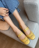 mezereon מרי גיין נעליים עם עקבים מרובע בוהן נשים משאבות עור פרה נשים נעלי ברוג בסגנון הנעלה אלגנטית zapato