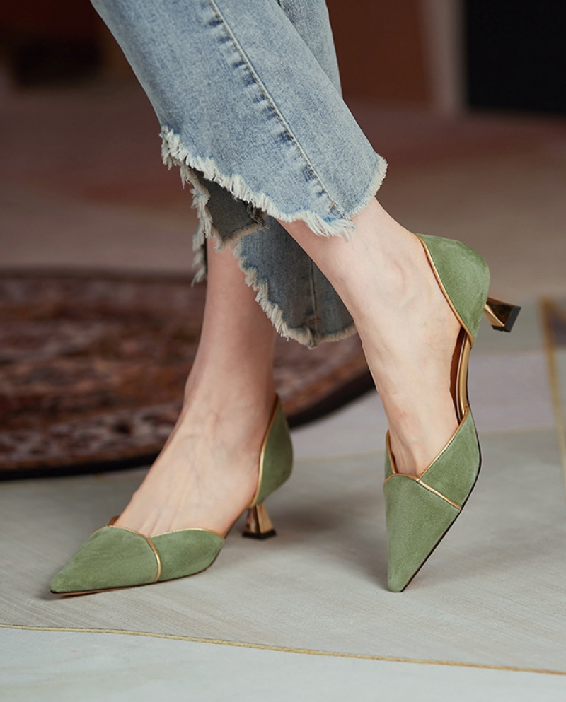 Scarpe con tacco basso comode hot sale