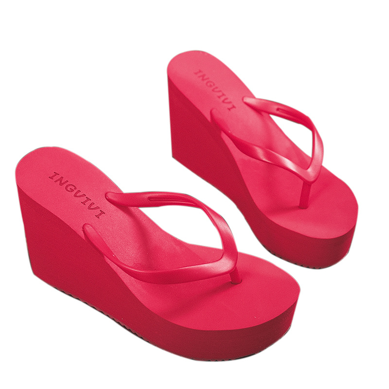 US$22.46-Summer Women High Heels Slippers Light Material Indoor