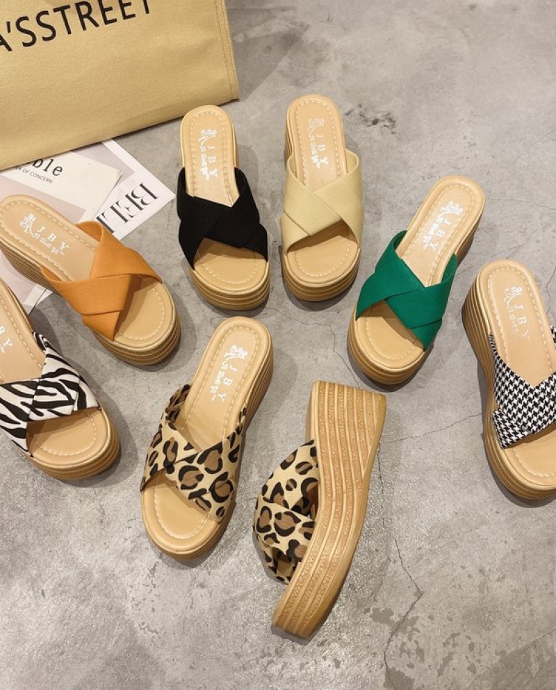 Sandalias de playa con discount plataforma