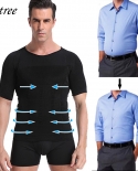 Men Body Shaper Slimming Compression Shirts Gynecomastia Undershirt Seamless Waist Trainer Muscle Belly Weight Loss Shap