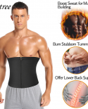 Men Body Shaper Waist Trainer Sauna Belt Workout Slimming Tummy Trimmer Shapewear For Weight Loss  Burning Sweat Bands  