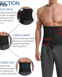 Waist Trainer Adjustable Wrap Sauna Sweat Belly Cinchers Belt Men Weight Loss Tummy Control Corset  Burn Trimmer With Po