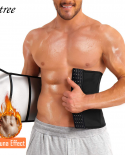 Waist Trainer Corset For Men Workout Sauna Sweat Belly Trimmer Belt Sports Compression Body Shaper Girdle Fitness Weight