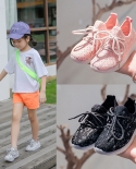 Tênis de corrida infantil moda infantil calçados esportivos estudante tênis menino cesta calçados leve respirável menina chaussu