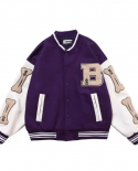  And  High Street Letter Embroidery High Quality Jacket Coat Women Street Hip Hop Couple Baseball Uniform Jacketjackets