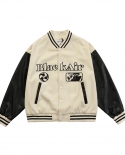  And  Retro Letter Embroidery Jackets Coats Mens Street Hiphop Allmatch Baseball Uniform Couple Casual Jacket  Jackets
