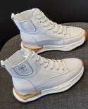 New Womens Thick-soled Casual Inner Heightened High-top Womens Shoes