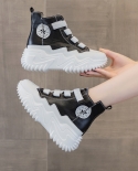 Zapatos deportivos informales con plataforma interior elevada para mujer nuevos que combinan con todo