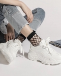 Womens Thick Bottom New Casual All-match Small White Sneaker