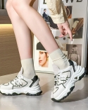 Nuevos zapatos deportivos Zapatillas casuales transpirables que combinan con todo para mujer