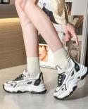 Nuevos zapatos de suela gruesa que combinan con todo para mujer Zapatos casuales deportivos