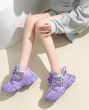 New Thick-soled Womens Heightened Platform Shoes Casual Sports Shoes