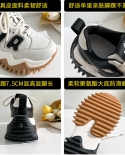 נעלי אבא מעור דאודורנט נשים 2022 נעלי ספורט חדשות לנשים בהתאמה מלאה וונגואו נעלי נשים עם סוליות עבות
