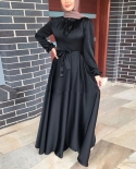 Spring Summer Womens Ramadan Abaya Woman Dubai Luxury Turkey Dresses Fashion Long Arabic Muslim Dress Ladies Elegant Ma
