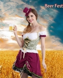 Womens German Bodysuit Costume Suitable For Traditional Bavarian Oktoberfest Carnival Halloween Ladies Dress Suit Separa