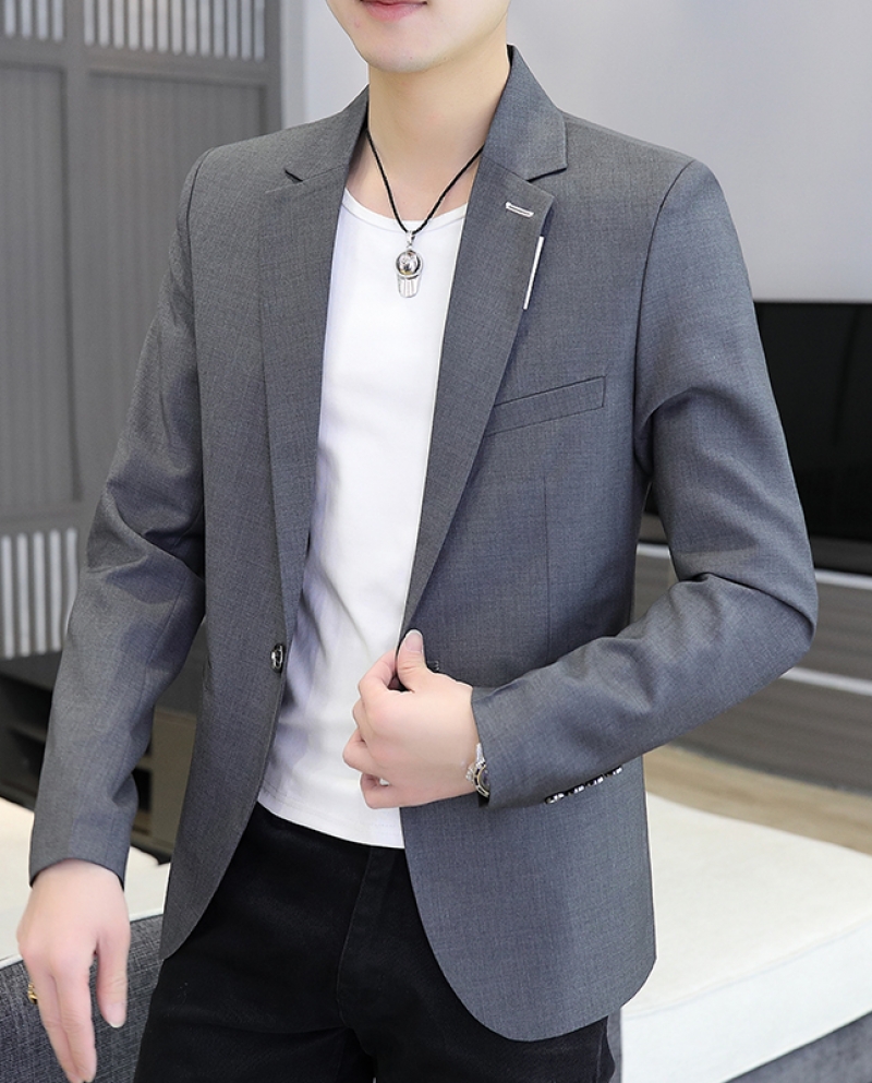 High quality casual outlet slim fit blazer