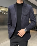 2022 New Men Brand Suit Jacket Blazer Spring Autumn Casual Slim Fit Mens Suit Business Oversized Masculino Blazers