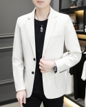 New Mens Slim Fit Blazer Jacket Men Nightclub Blazer Young And Handsomewedding Party Suit Jacket Stage Singers Coats For