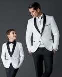 2022 جديد الرجال البدلة العريس البدلات الرسمية الأبيض رجل فستان الزفاف حفلة موسيقية رجل الدعاوى لها وفتى البدلات الرسمية jacket