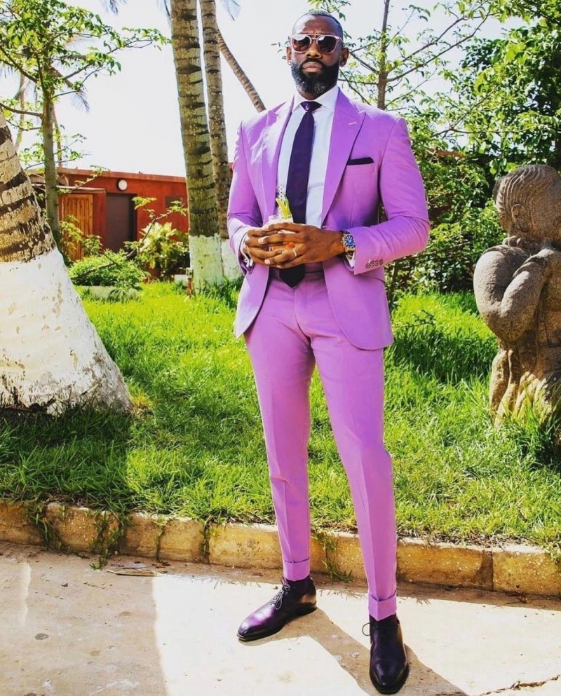 Royal purple suit jacket online