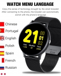 Lige New Smart Watch Men Full Touch Screen Sport Fitness Watch Ip67 Waterproof Bluetooth For Android Ios Smartwatches Wo
