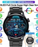 Lige 2022 Nuovo Nfc Smartwatch Uomini Amoled 390*390 Hd Schermo Sempre Display Bluetooth Chiamata Intelligente Orologio Ip68 Imp