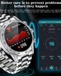 Lige Ecg Smart Watch Mens 454*454 Hd 139display Bluetooth Call Ip68 Waterproof Smart Bracelet Music Player Smartwatch 