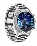 Lige Ecg Smart Watch Mens 454*454 Hd 139display Bluetooth Call Ip68 Waterproof Smart Bracelet Music Player Smartwatch 