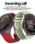 Lige جديد الرجال ساعة ذكية الرياضة اللياقة البدنية مراقب معدل ضربات القلب مكالمة تذكير رسالة دفع Smartwatch مقاوم للماء مخصص الط