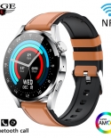 Lige Nfc Smart Watch Amoled Men Bluetooth Call Smartwatch Tp Explosion Proof Anti Scratch Watches Wireless Charger Smart