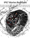 Lige Nfc Smartwatch Men Amoled 360 * 360 درجة حرارة الجسم ساعات مراقبة صوت مساعد بلوتوث مكالمة مقاومة للماء Sma