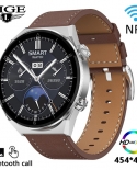 Lige 2022 Nuovo Schermo Amoled Nfc Uomini Smart Watch Bluetooth Chiamata Sport Fitness Orologi Impermeabili Per Gli Uomini Andro