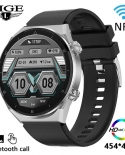 Lige 2022 New Amoled Screen Nfc Men Smart Watch Bluetooth Call Sports Fitness Waterproof Watches For Men Android Ios Sma