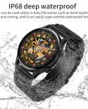 Lige Nfc Smartwatch Uomini Amoled 390*390 Schermo Hd Smart Watch Nuovo Bluetooth Chiamata Orologio Ip68 Impermeabile Orologi Dig