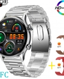 Lige Nfc Smartwatch Men Amoled 390*390 Hd Screen Smart Watch New Bluetooth Call Clock Ip68 Waterproof Digital Watches Fo