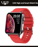 Lige Nuovo 17 pollici Smart Watch Ppgecg Cardiofrequenzimetro Orologi Health Tracker Smartwatch Sport Fitness Wristband per M