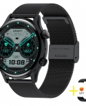 Lige Nuovo Smart Watch Schermo Amoled Accesso NFC Ai Voice Chiamata Bluetooth Cardiofrequenzimetro Orologio Fitness Tracker Sm