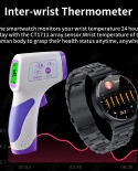 Lige 2022 ساعة ذكية الرجال ضغط الدم معدل ضربات القلب ساعات Ip68 جهاز تعقب للياقة البدنية مقاوم للماء Ecgppg ساعة ذكية لهواوي