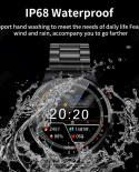 Lige درجة حرارة الجسم ساعة ذكية للرجال Ecgppg ضغط الدم ومعدل ضربات القلب Ip68 مقاوم للماء Smartwatch اللياقة البدنية المسار