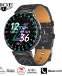 Lige 2022 Nfc Smartwatch Uomo Amoled Hd Schermo Visualizza sempre lora Bluetooth Chiamata Ip68 Impermeabile Sport Fitness Smar